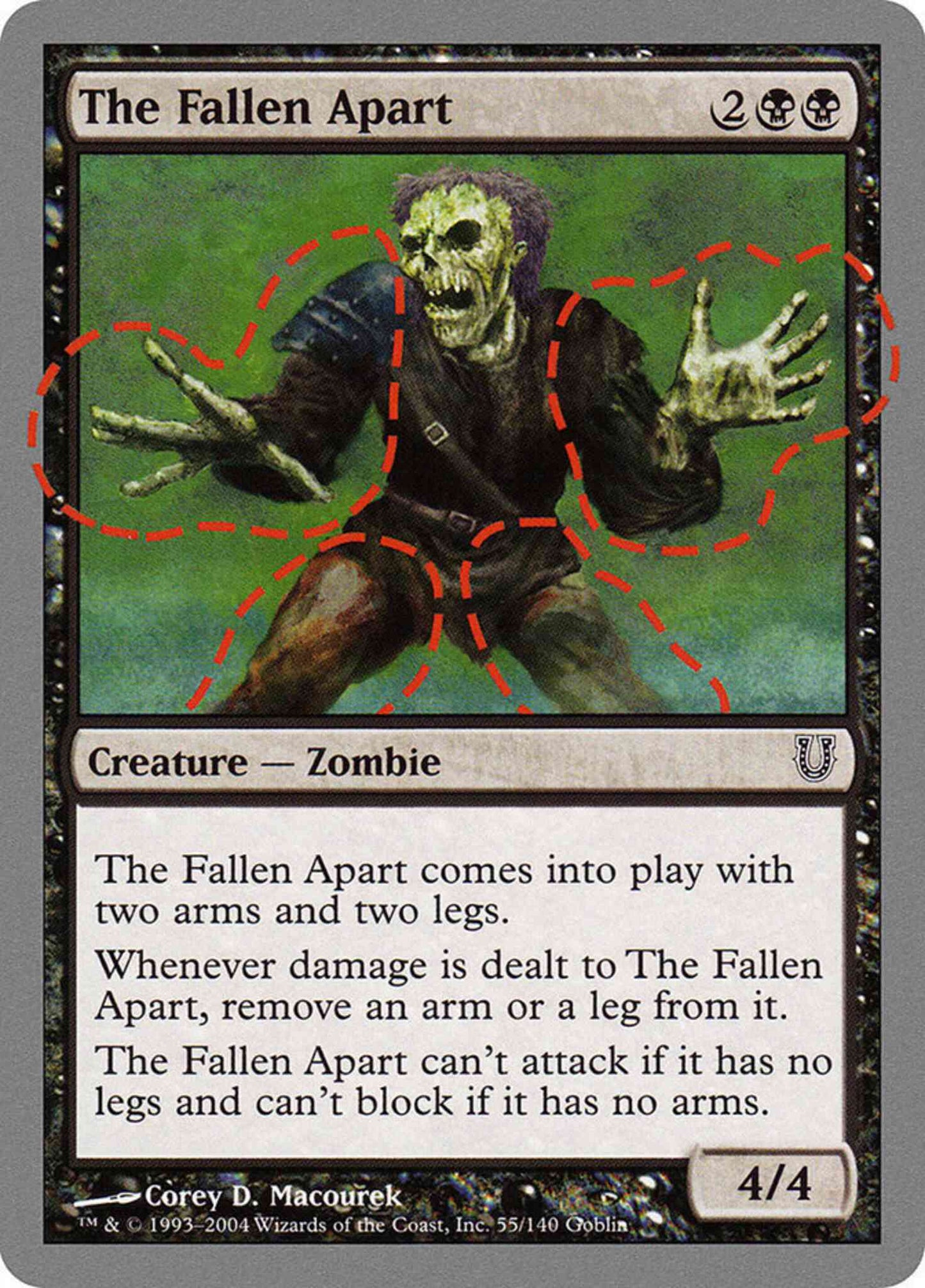 The Fallen Apart [55] [Unhinged] [Non-Foil]