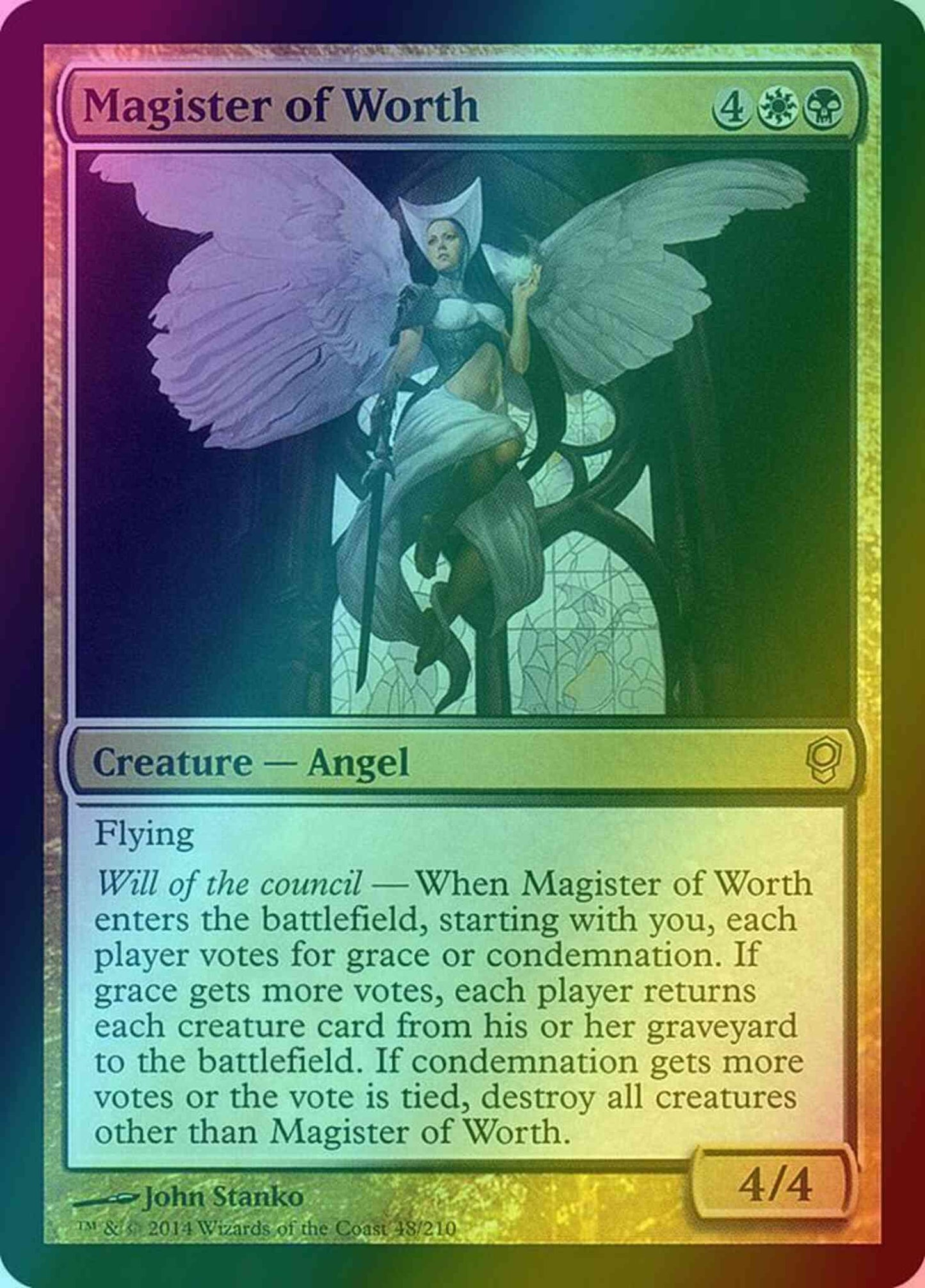 Magister of Worth [48] [Conspiracy] [Foil]