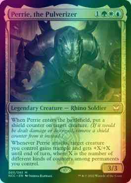 Perrie, the Pulverizer [5] [Streets of New Capenna: Commander] [Foil]
