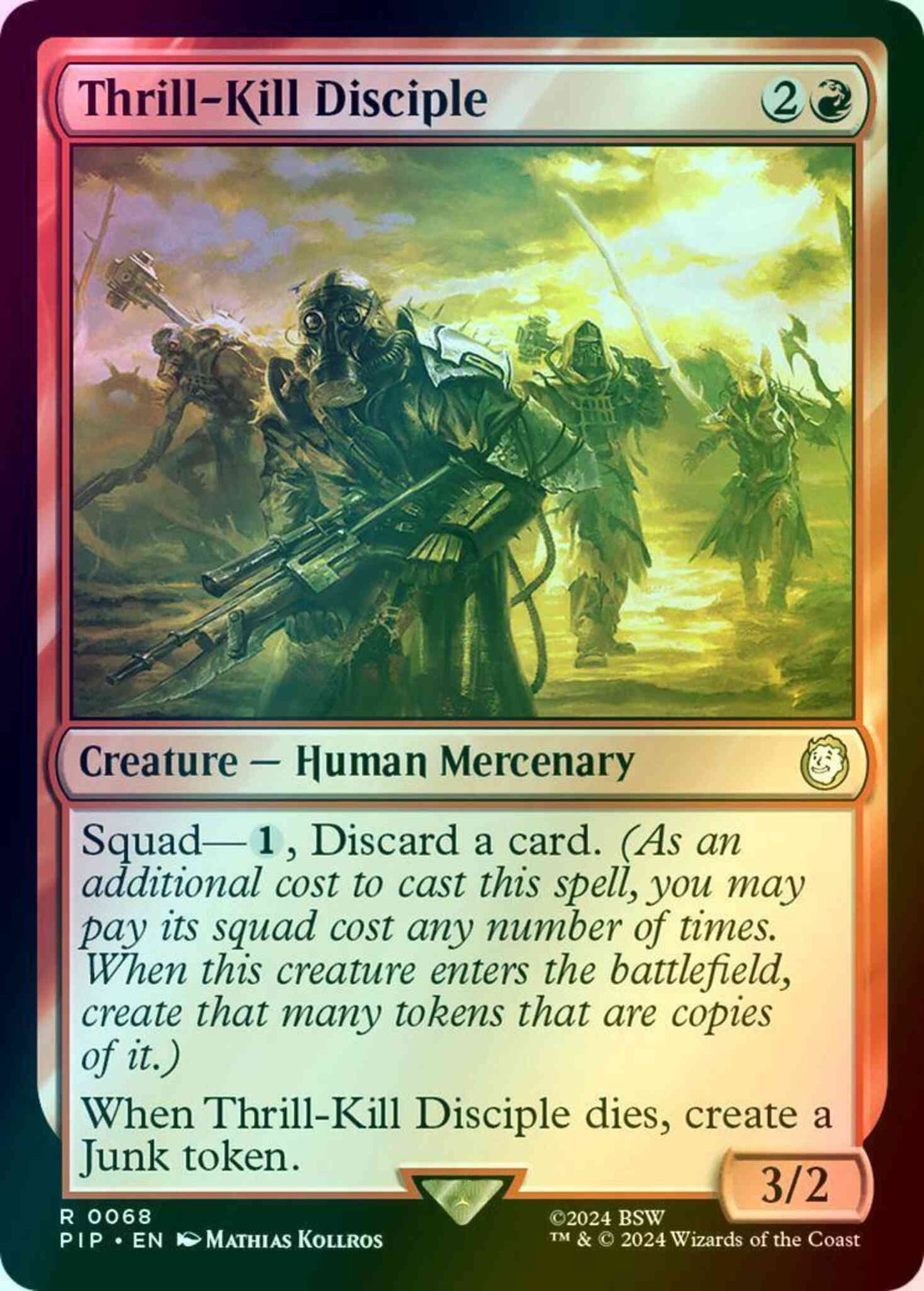 Thrill-Kill Disciple [68] [Fallout] [Foil]