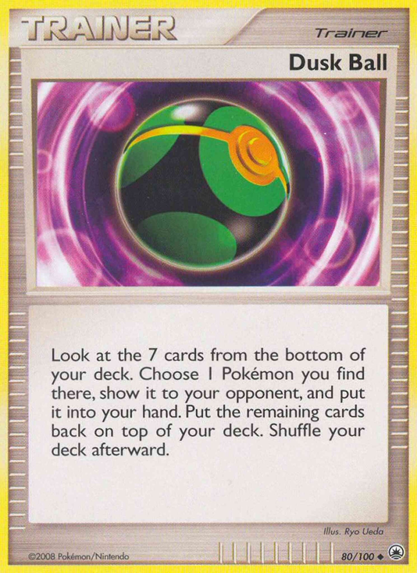 Dusk Ball - 80/100 - Uncommon [dp5-80] [Reverse Holo]
