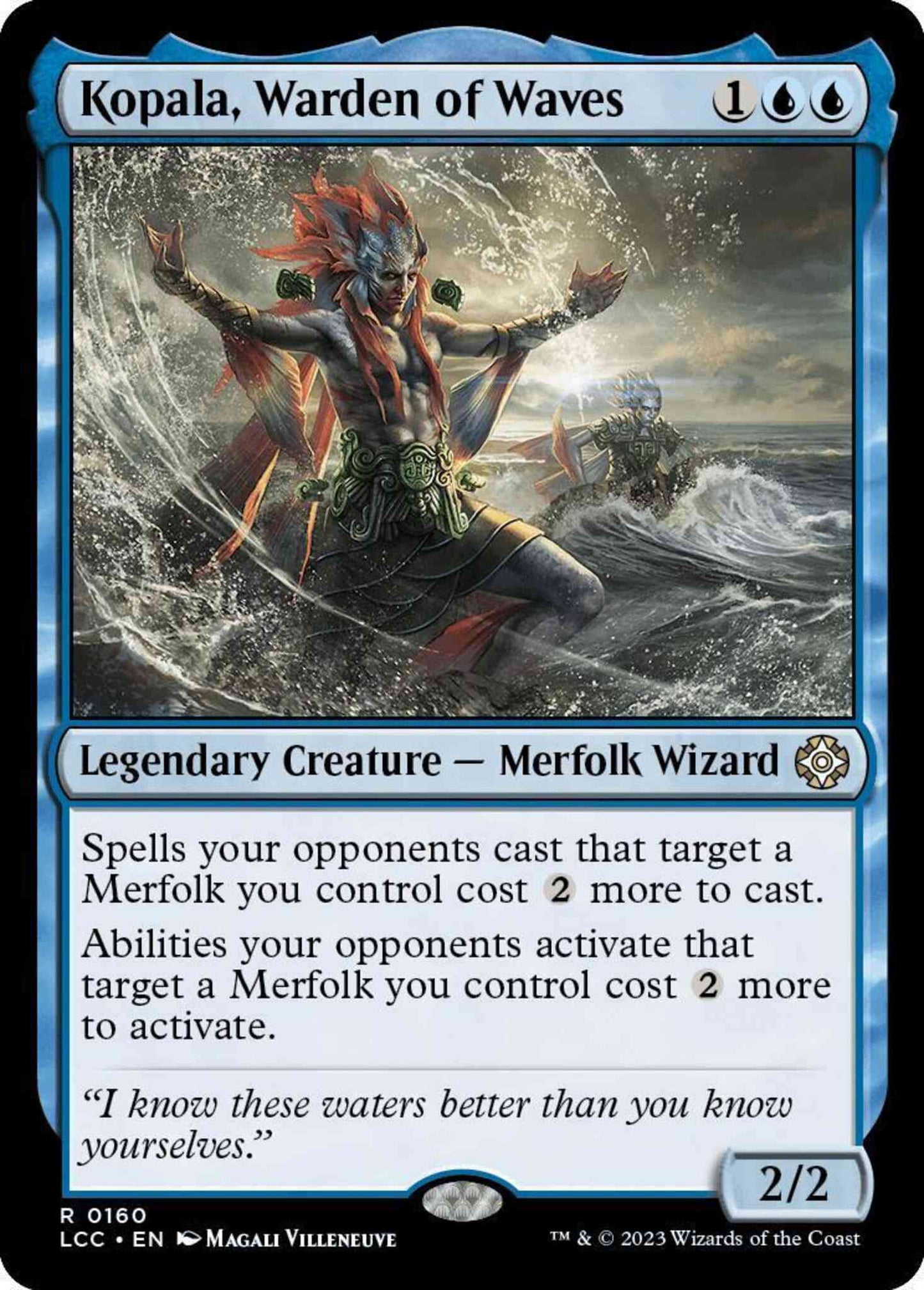 Kopala, Warden of Waves [160] [The Lost Caverns of Ixalan: Commander] [Non-Foil]