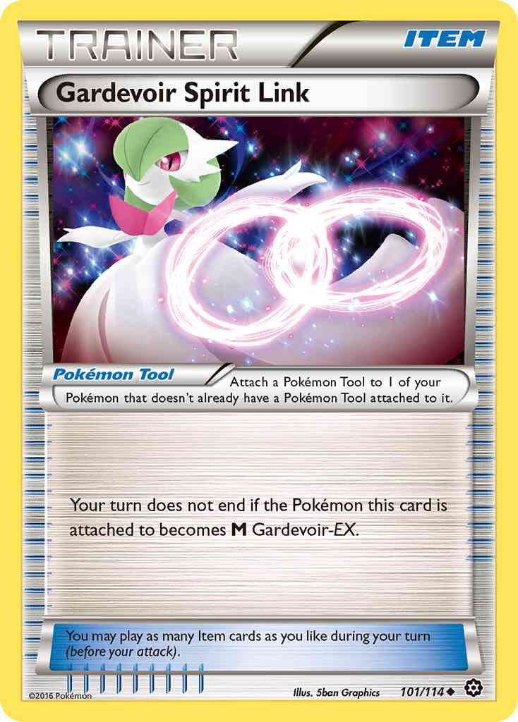 Gardevoir Spirit Link - 101/114 - Uncommon [xy11-101] [Non-Holo]