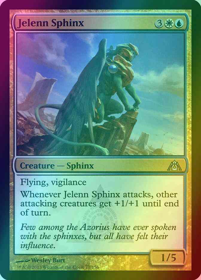 Jelenn Sphinx [77] [Dragon's Maze] [Foil]
