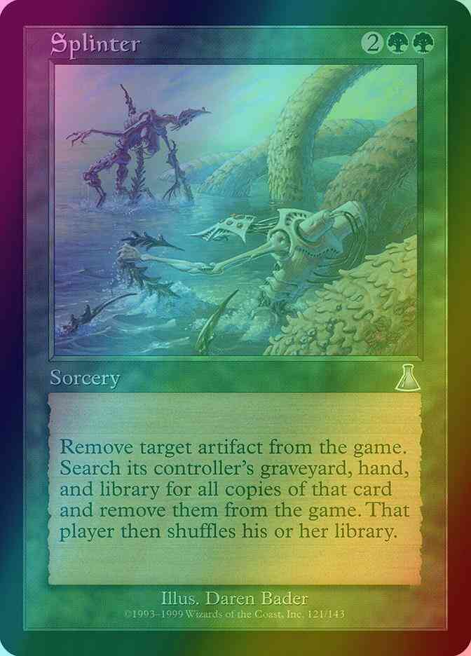 Splinter [121] [Urza's Destiny] [Foil]