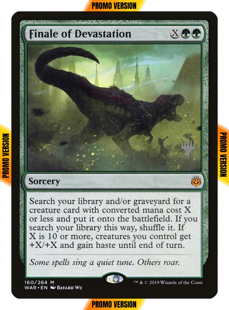 Finale of Devastation [160p] [Promo Pack] [War of the Spark Promos] [Non-Foil]