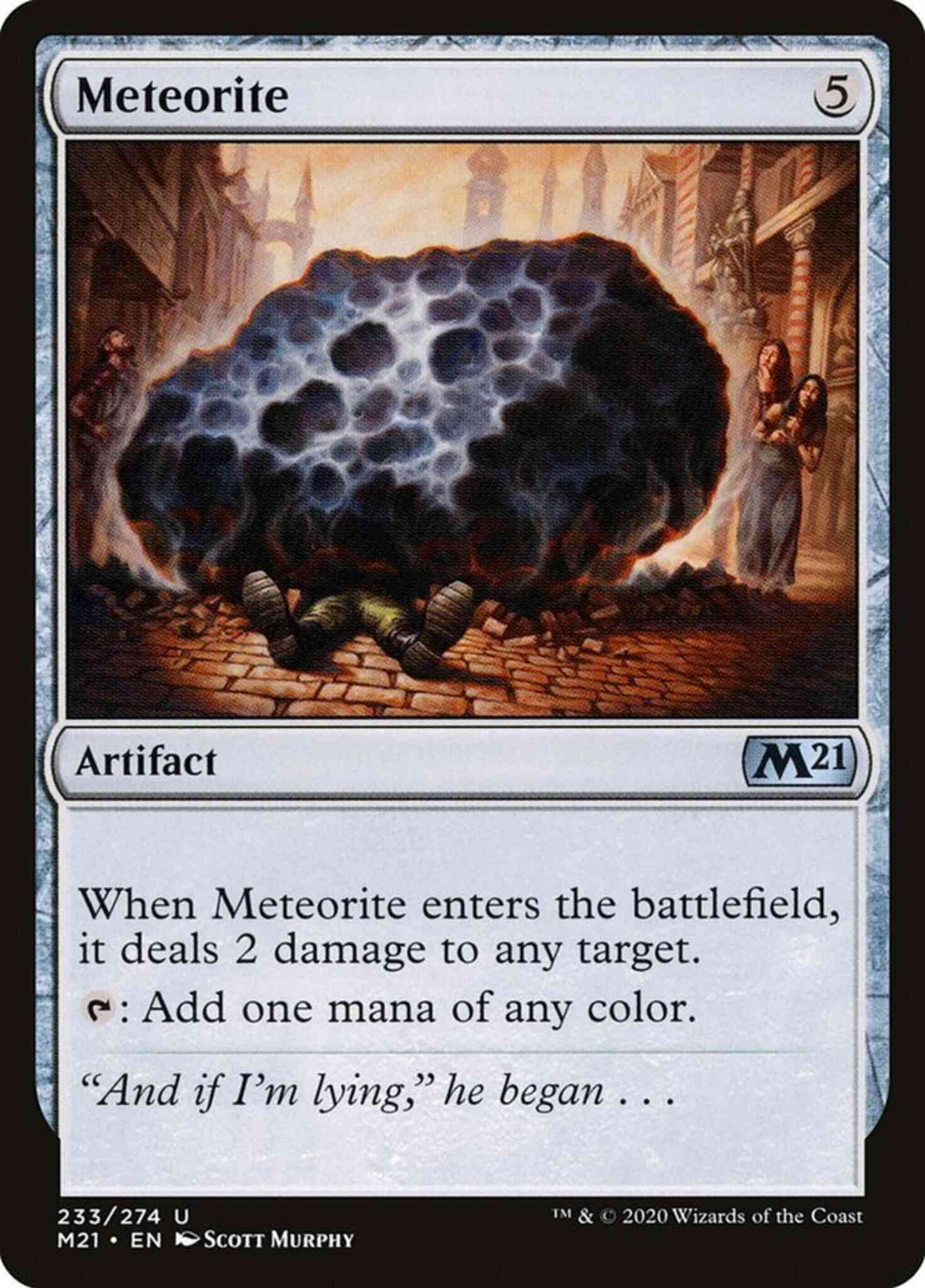 Meteorite [233] [Core Set 2021] [Non-Foil]