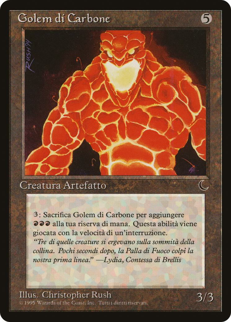 Coal Golem - Italian [99] [The Dark: Italian] [Non-Foil]