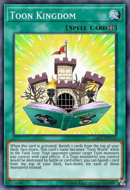 Toon Kingdom (Blue) - DLCS-EN074 - Ultra Rare - 1st Edition