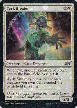 Park Bleater [307] [Unfinity] [Galaxy Foil]