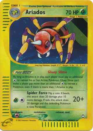 Ariados - H3/H32 - Rare [ecard2-153] [Holo]