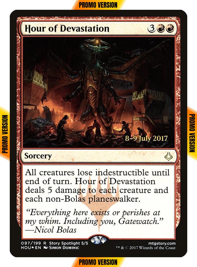 Hour of Devastation [97s] [Hour of Devastation Promos] [Foil]