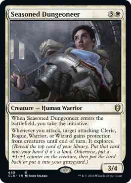 Seasoned Dungeoneer [660] [Commander Legends: Battle for Baldur's Gate] [Non-Foil]