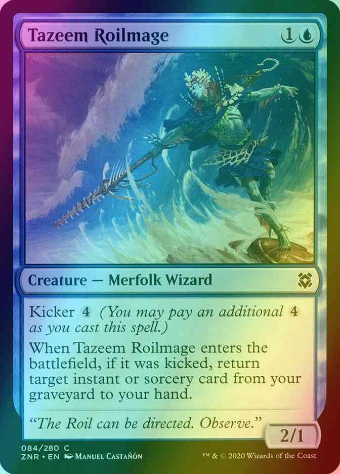 Tazeem Roilmage [84] [Zendikar Rising] [Foil]