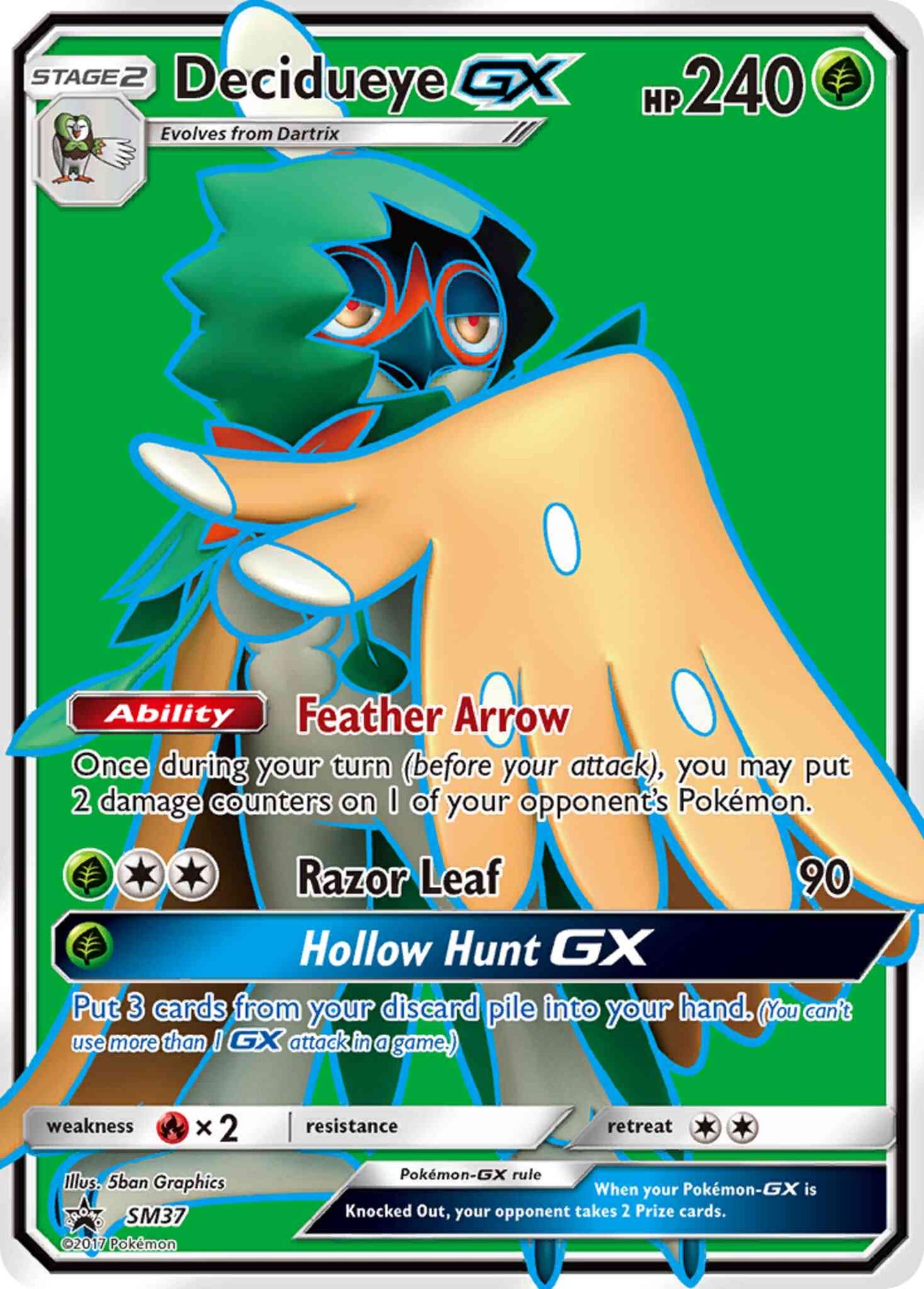 Decidueye-GX - SM37 - Promo [smp-SM37] [Ultra]