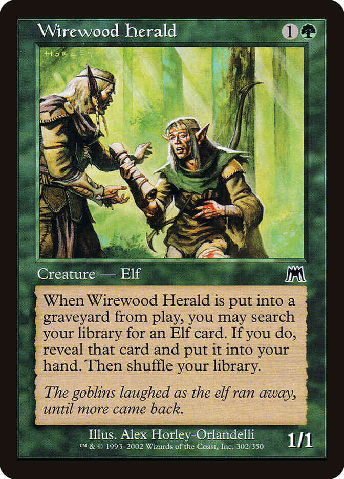Wirewood Herald [302] [Onslaught] [Non-Foil]