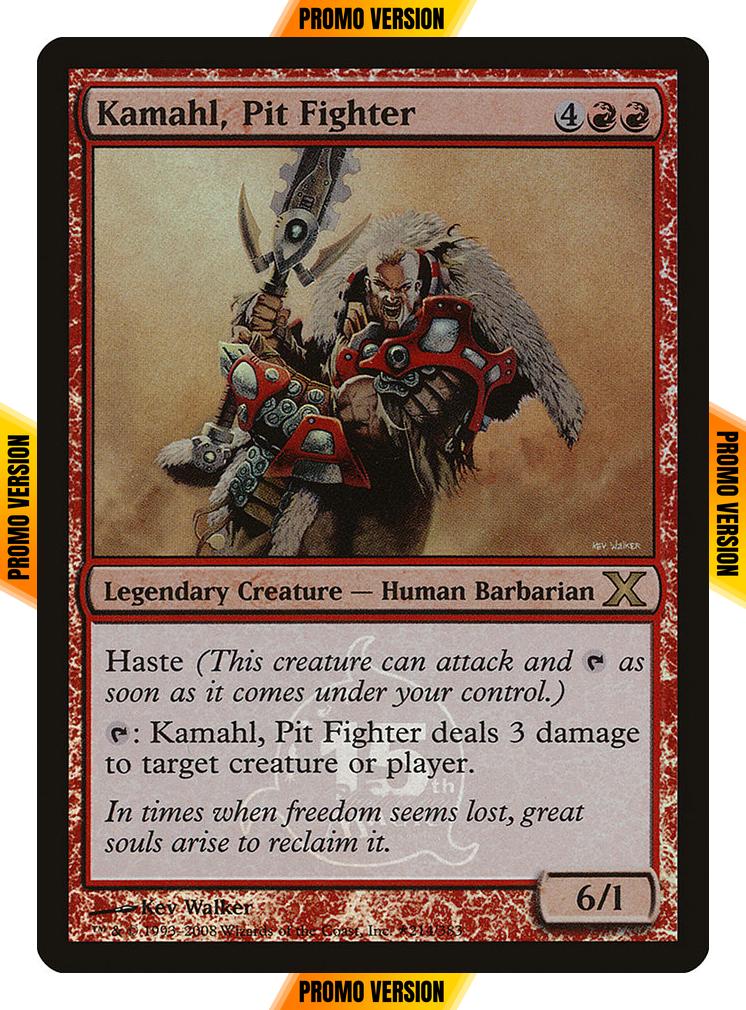 Kamahl, Pit Fighter [2] [15th Anniversary Cards] [Foil]