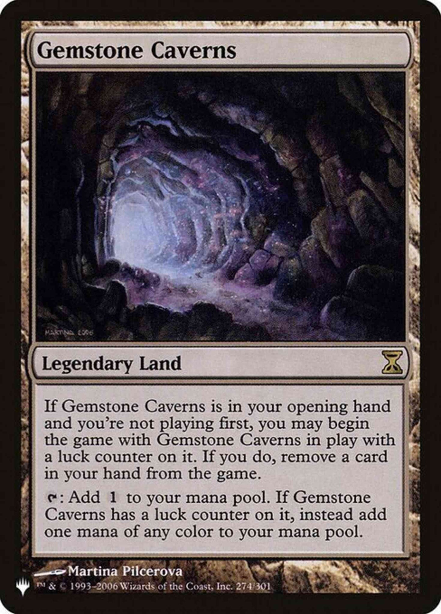 Gemstone Caverns [TSP-274] [The List] [Non-Foil]