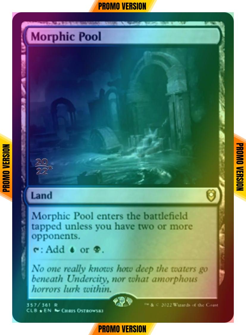 Morphic Pool [357s] [Prerelease] [Commander Legends: Battle for Baldur's Gate: Promos] [Foil]
