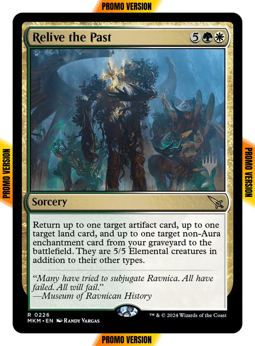 Relive the Past [226p] [Promo Pack] [Murders at Karlov Manor: Promos] [Non-Foil]