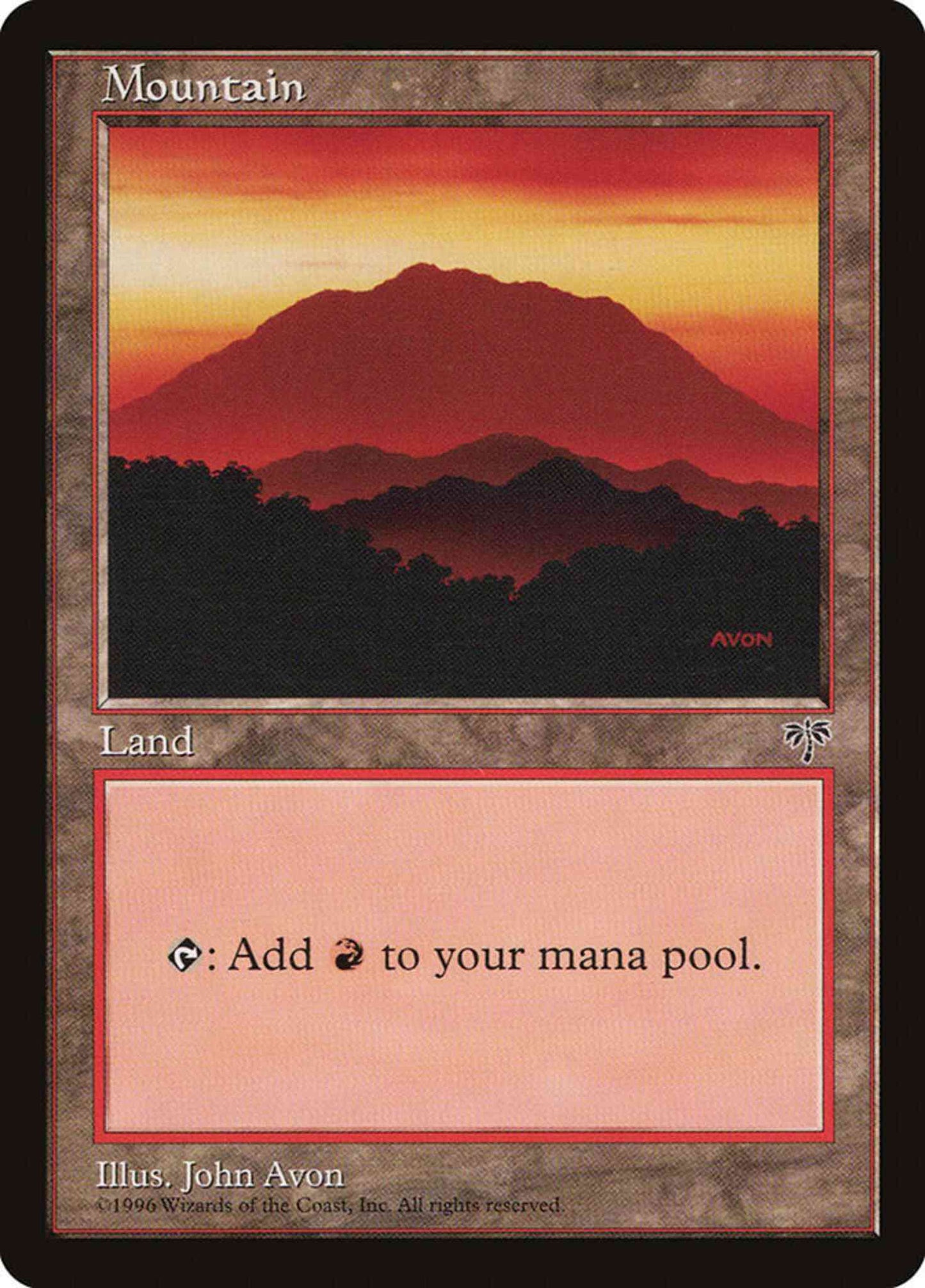 Mountain [346] [Dark Foreground] [Mirage] [Non-Foil]