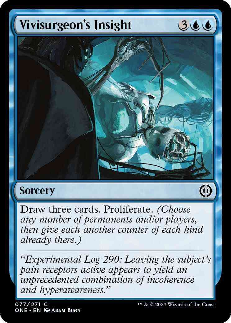 Vivisurgeon's Insight [77] [Phyrexia: All Will Be One] [Non-Foil]