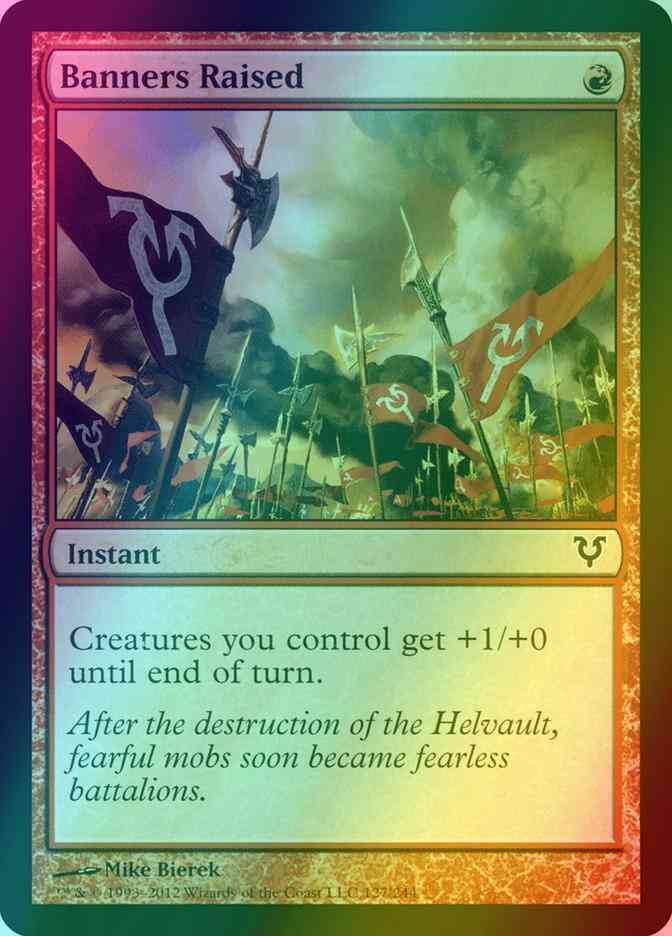 Banners Raised [127] [Avacyn Restored] [Foil]