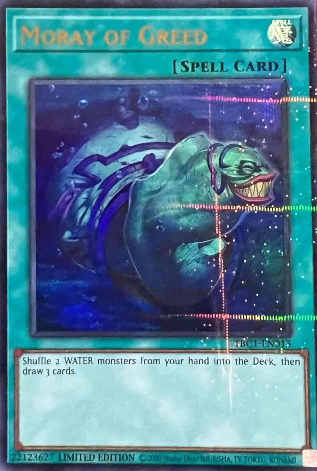 Moray of Greed - TBC1-EN013 - Ultra Parallel Rare - Limited