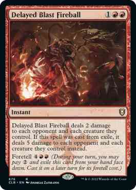 Delayed Blast Fireball [676] [Commander Legends: Battle for Baldur's Gate] [Non-Foil]