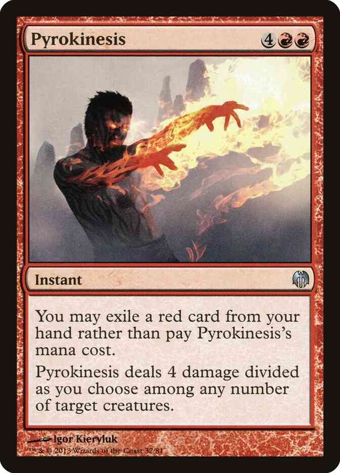 Pyrokinesis [32] [Duel Decks Heroes vs Monsters] [Non-Foil]