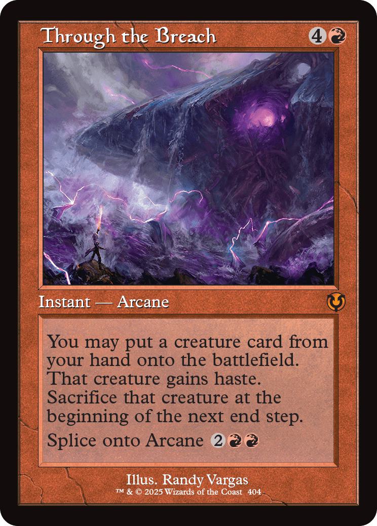 Through the Breach [404] [Retro Frame] [Innistrad Remastered] [Non-Foil]