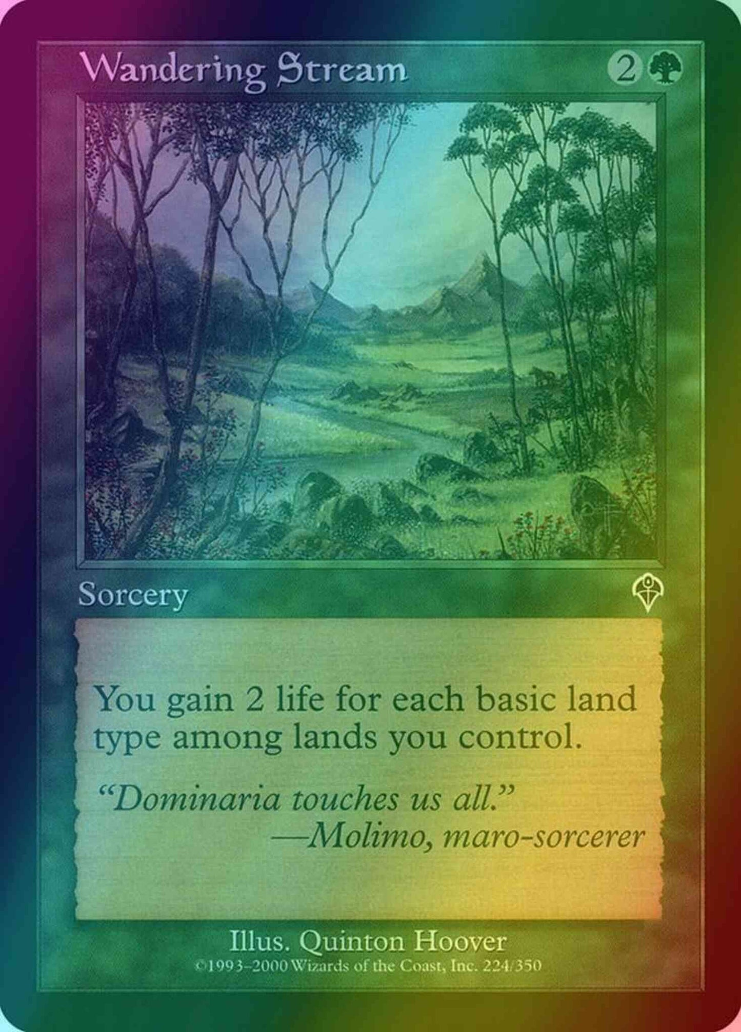Wandering Stream [224] [Invasion] [Foil]