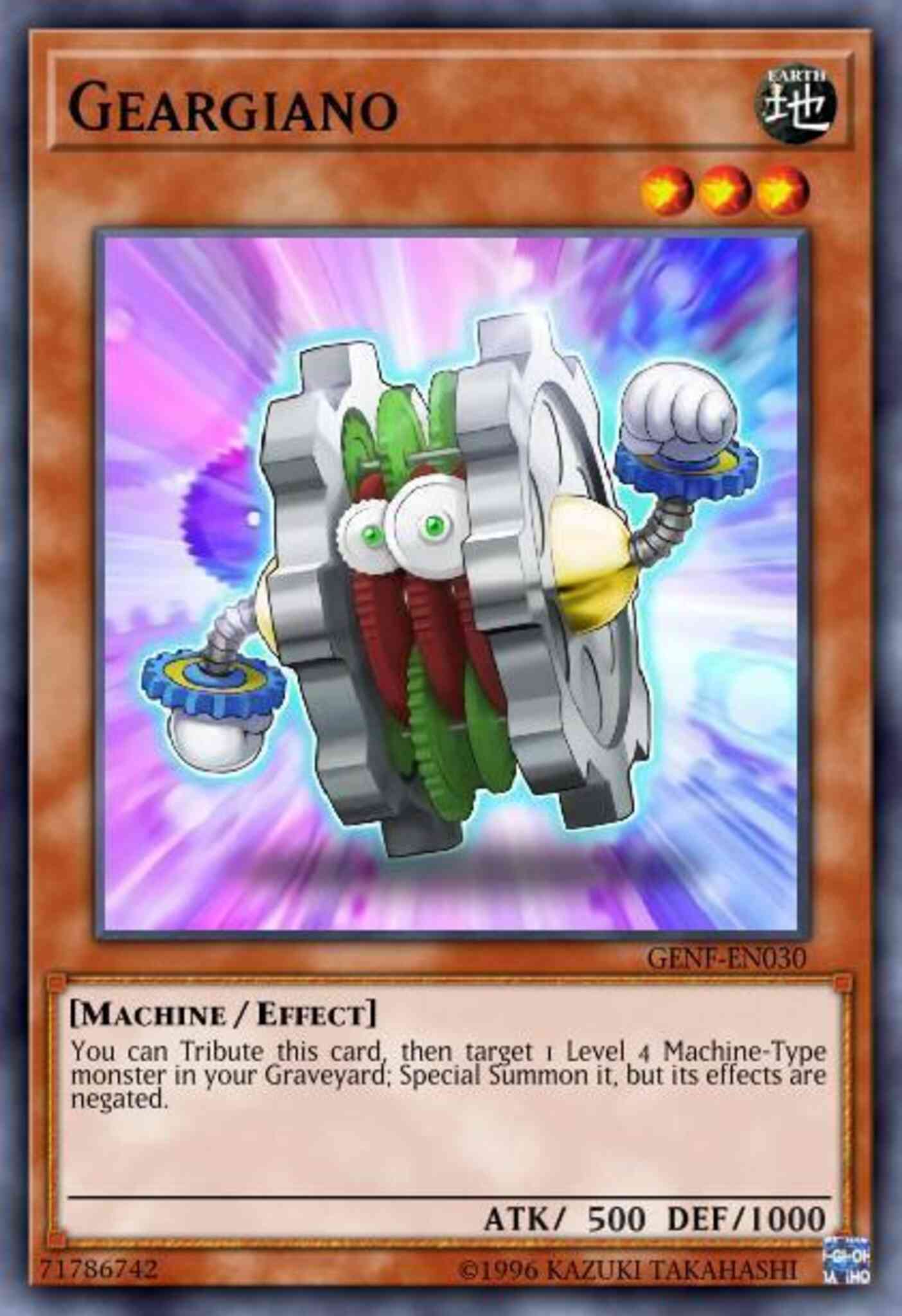 Geargiano (Green) - DL16-EN009 - Rare - Unlimited