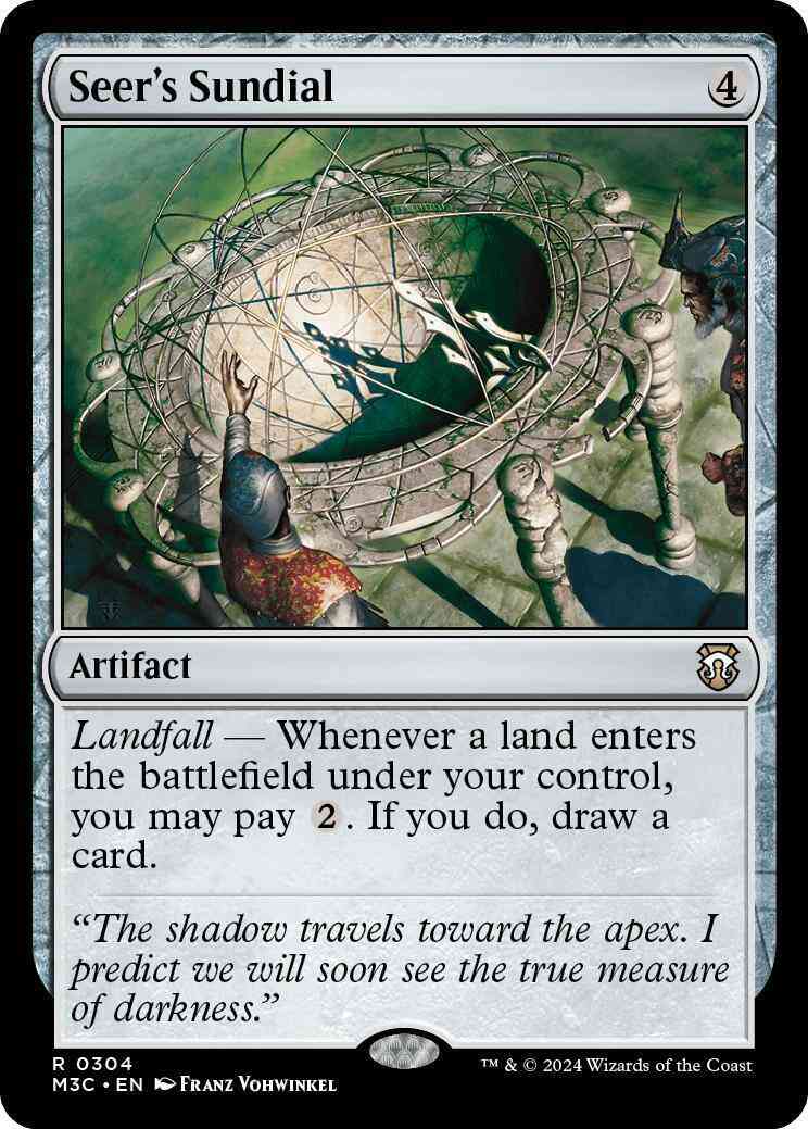 Seer's Sundial [304] [Modern Horizons 3: Commander] [Non-Foil]
