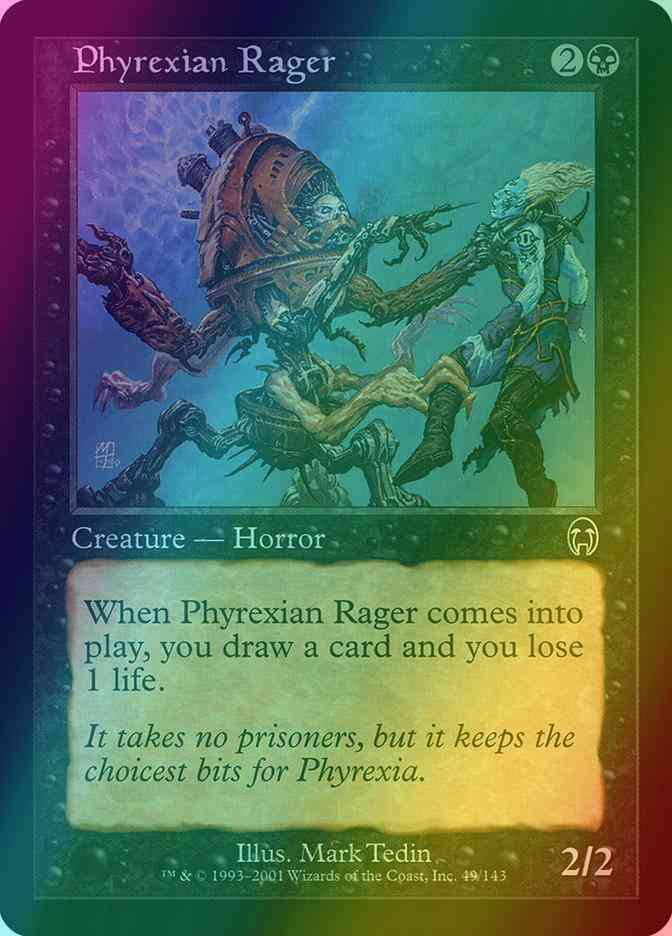 Phyrexian Rager [49] [Apocalypse] [Foil]