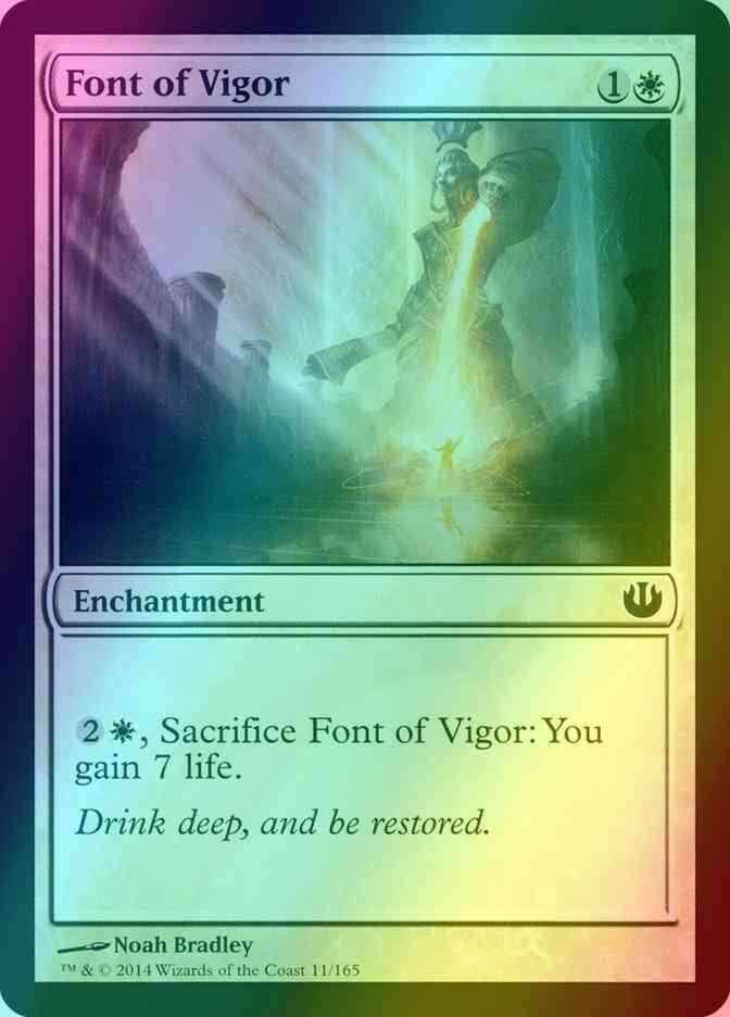 Font of Vigor [11] [Journey into Nyx] [Foil]