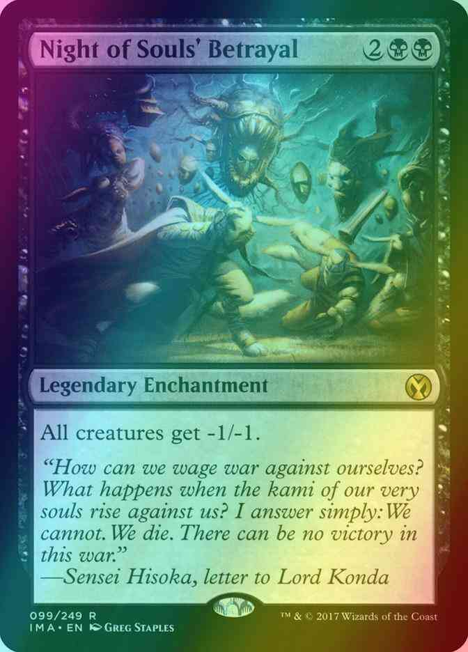 Night of Souls' Betrayal [99] [Iconic Masters] [Foil]