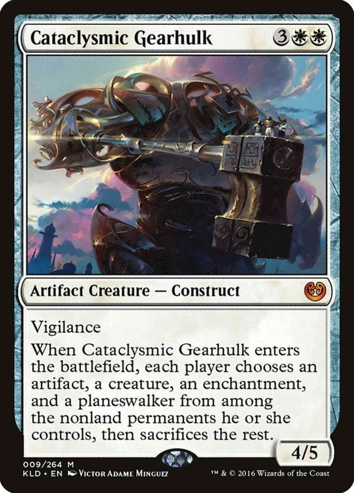 Cataclysmic Gearhulk [9] [Kaladesh] [Non-Foil]