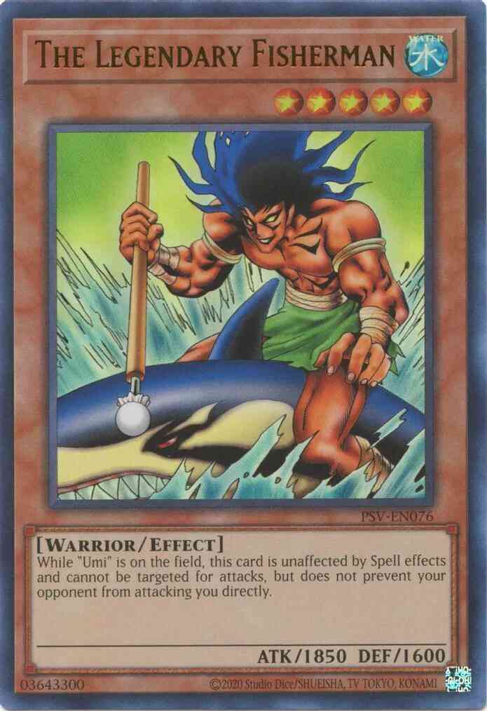 The Legendary Fisherman - 25th Anniversary - PSV-EN076 - Ultra Rare - Unlimited
