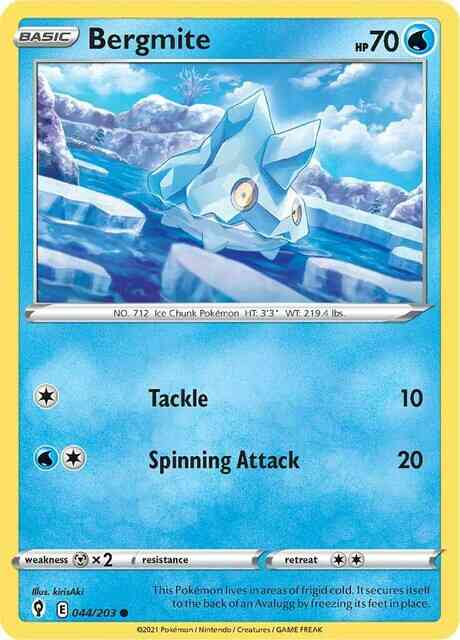 Bergmite - 044/203 - Common [swsh7-044] [Non-Holo]