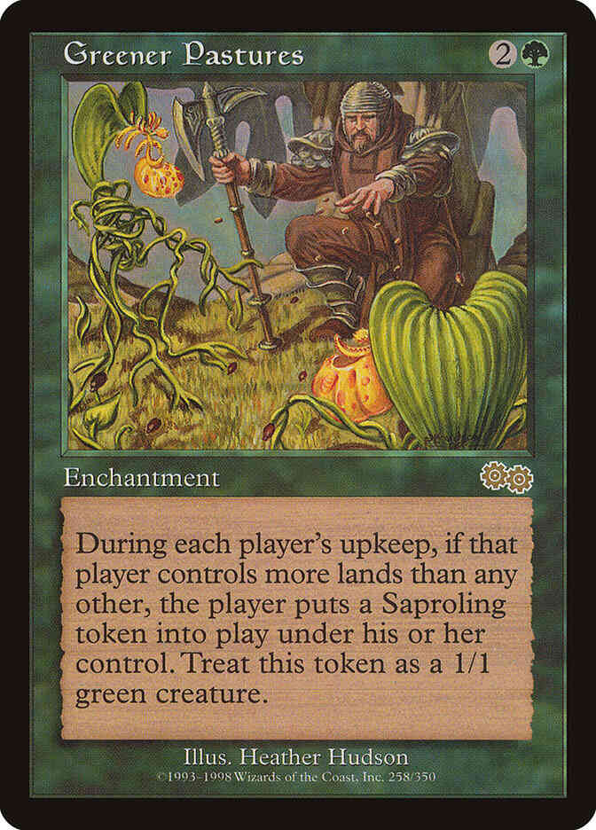 Greener Pastures [258] [Urza's Saga] [Non-Foil]