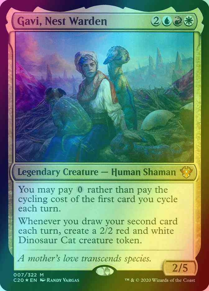 Gavi, Nest Warden [7] [Commander 2020] [Foil]