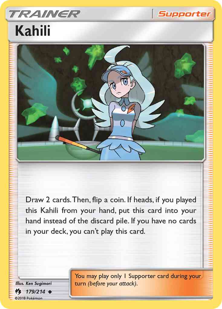 Kahili - 179/214 - Uncommon [sm8-179] [Non-Holo]