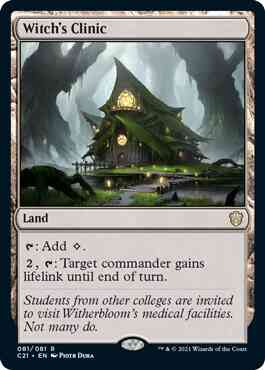 Witch's Clinic [81] [Commander 2021] [Non-Foil]
