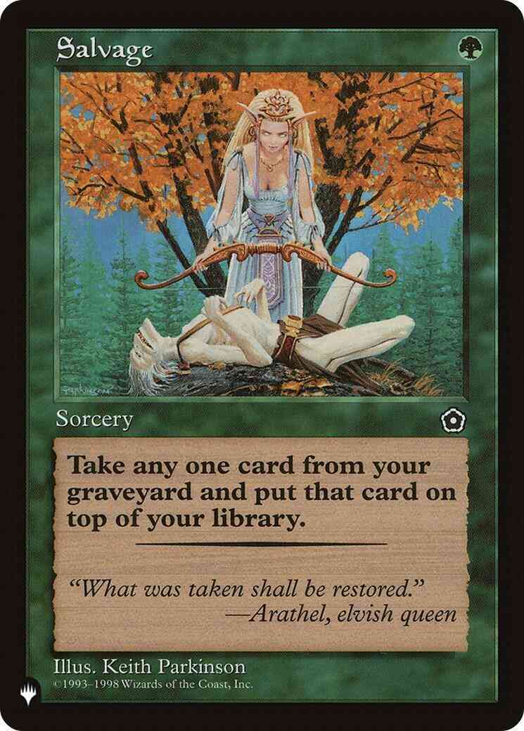 Salvage [P02-145] [The List] [Non-Foil]