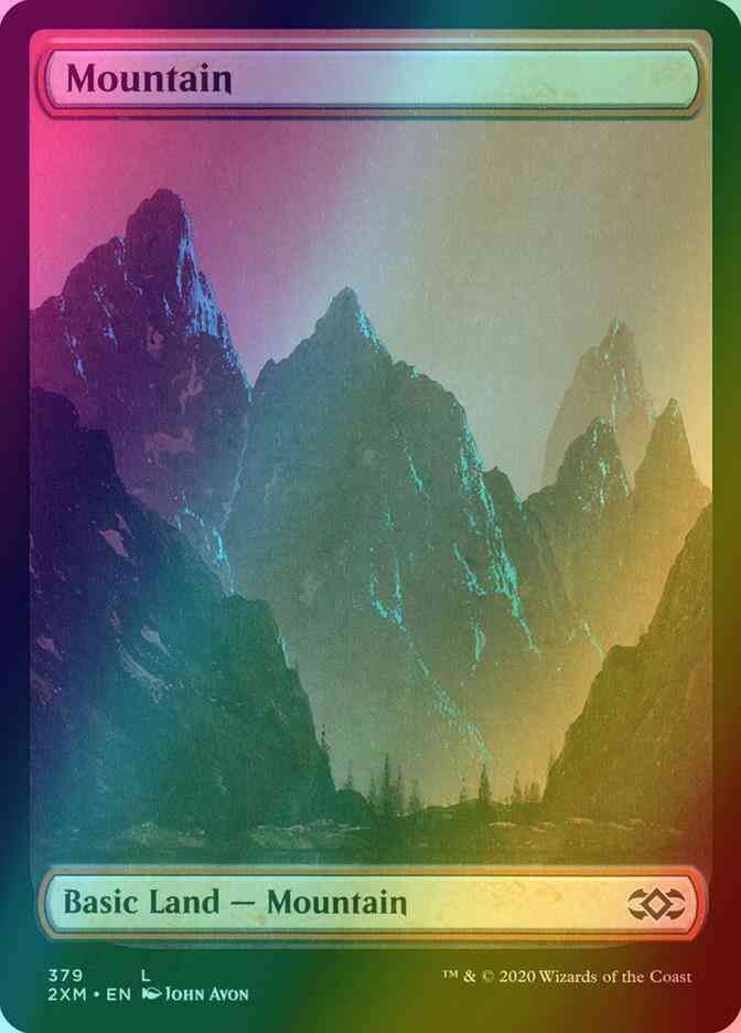 Mountain [Double Masters] [379] [Foil]