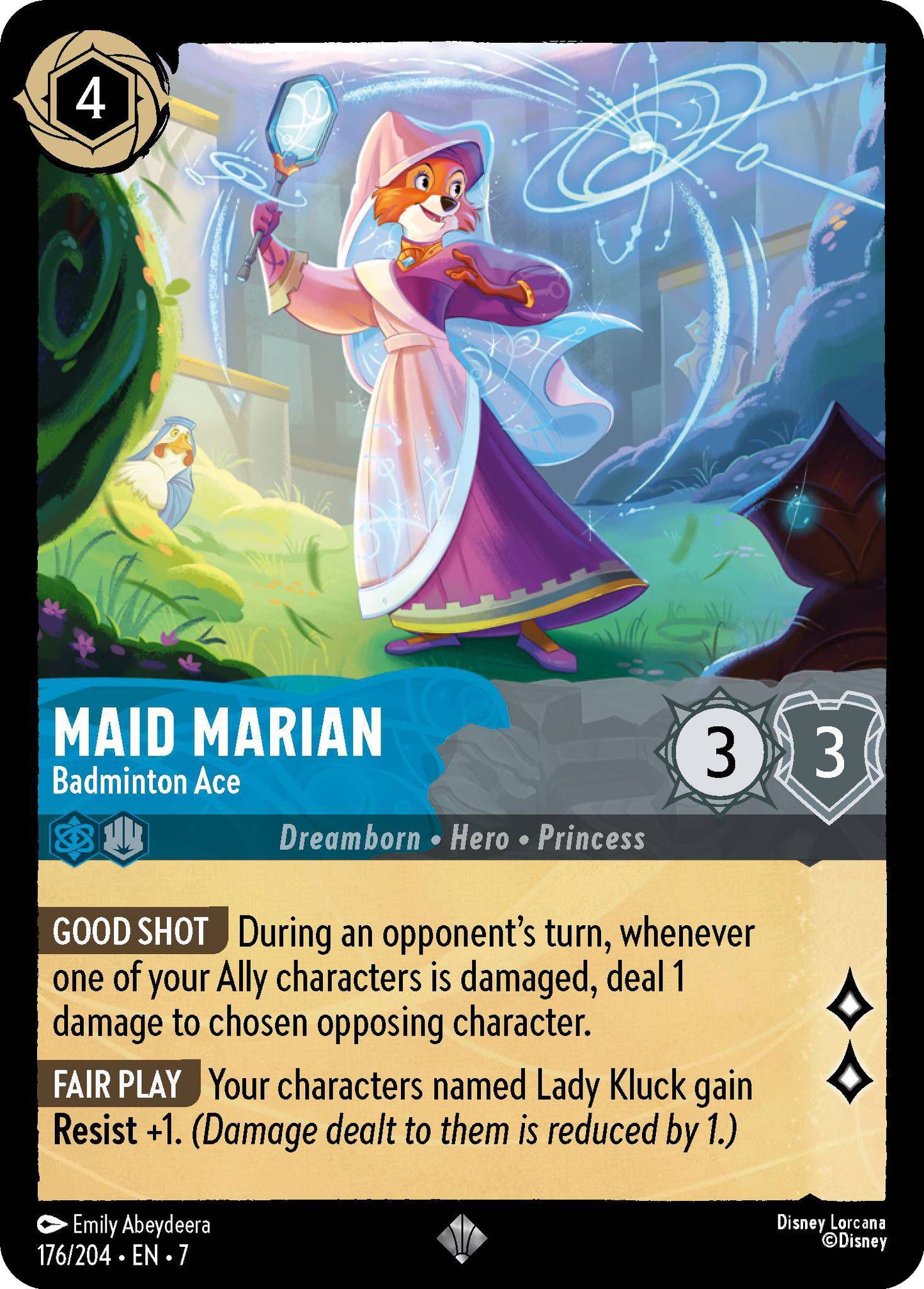 Maid Marian - Badminton Ace - 176/204 [Archazia's Island] [Non-Foil]
