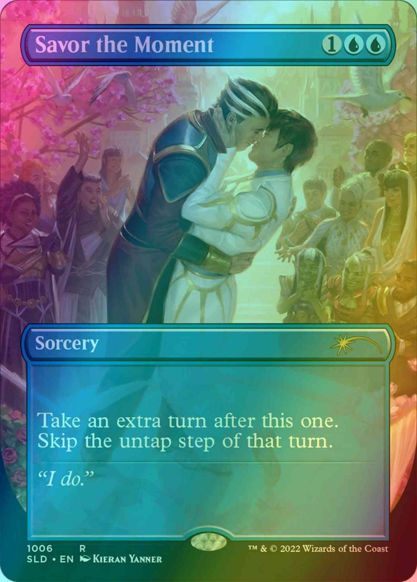Savor the Moment [1006] [Borderless] [Pride Across the Multiverse] [Secret Lair Drop] [Foil]