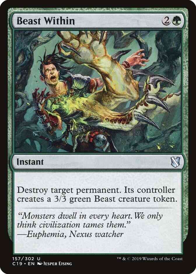 Beast Within [157] [Commander 2019] [Non-Foil]
