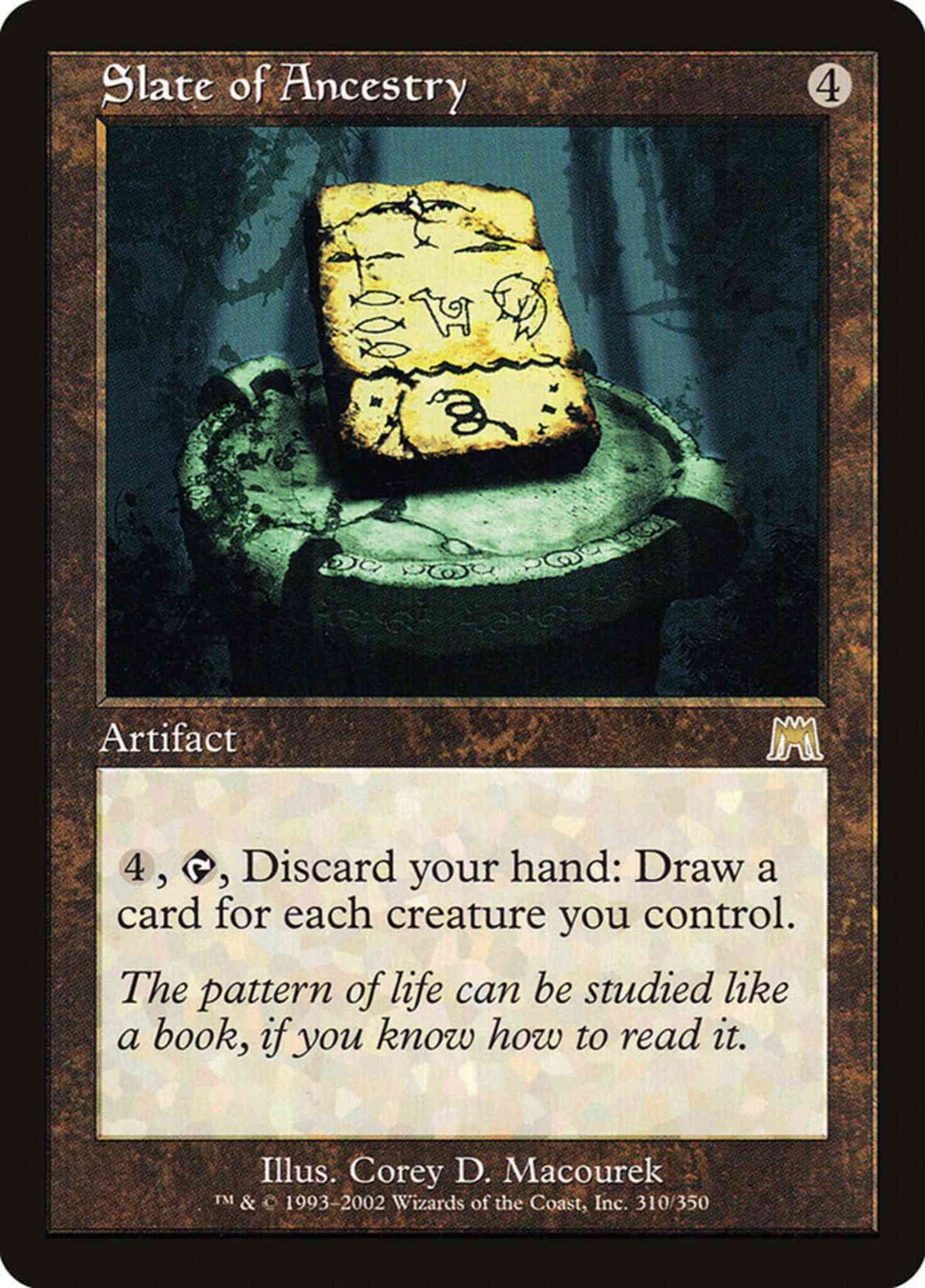 Slate of Ancestry [310] [Onslaught] [Non-Foil]